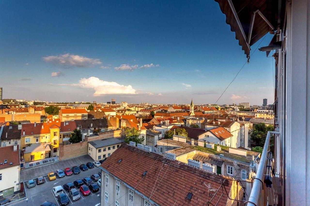 Art Deco Zagreb Centre View Apartman Szoba fotó