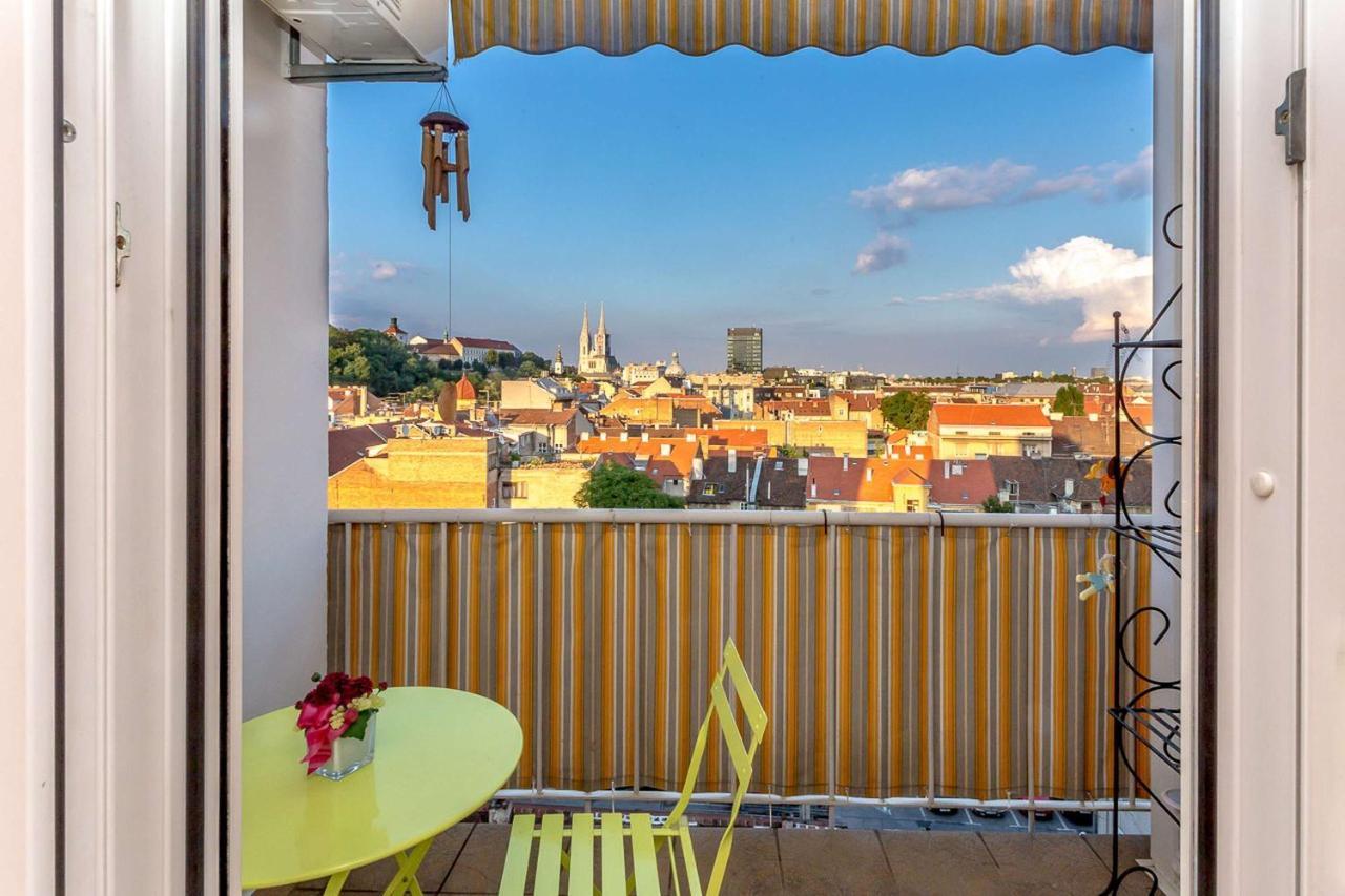 Art Deco Zagreb Centre View Apartman Szoba fotó